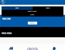 Tablet Screenshot of cnusports.com